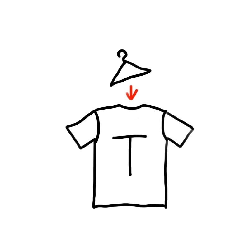 簡単に素早く服を傷めずハンガーにかける方法 節約にもなるかも Frankness Livelihood 簡単に素早く服を傷めずハンガーにかける方法 節約にもなるかも Frankness Livelihood