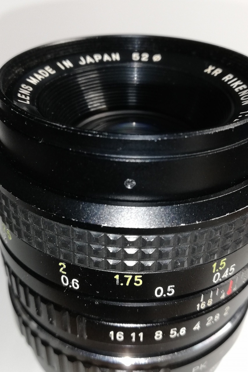 和製ズミクロン】XR Rikenon 50mm F2 の分解清掃・レンズ曇りを除去