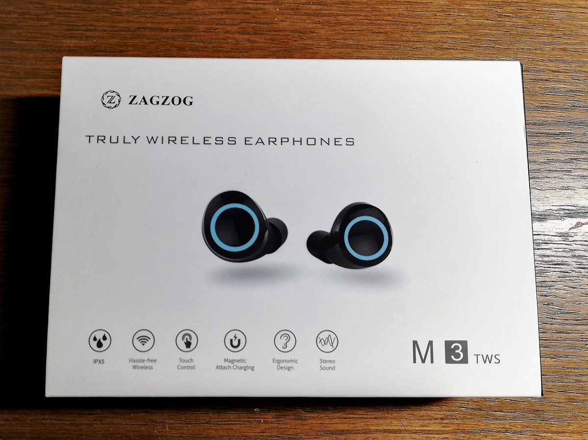 5千円以内 コスパ最強完全ワイヤレスイヤホン購入 音質レビュー Zagzog Tws M3 理系ときどきカメラ