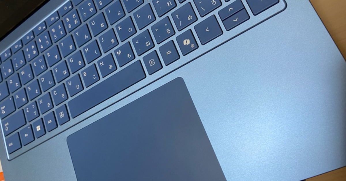Surface laptop 7　キーボード