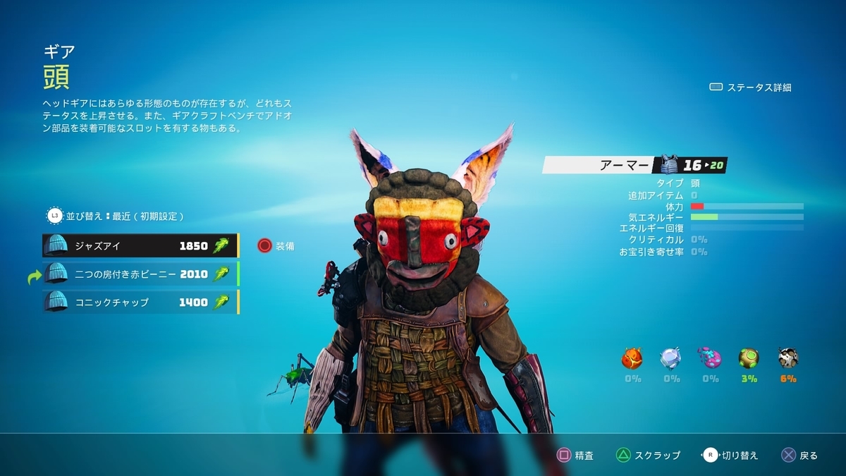 見た目
