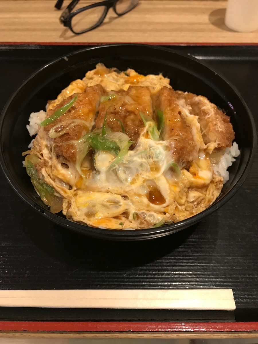 味万のかつとじ丼