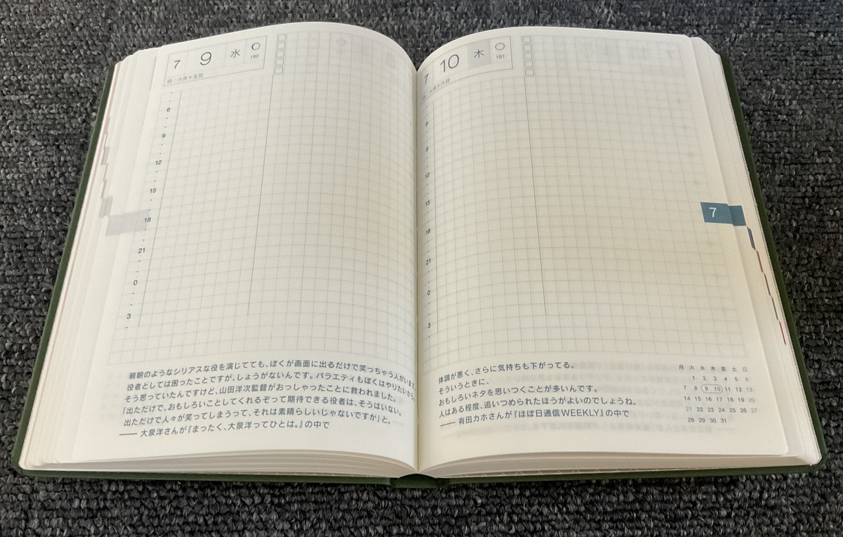 メル15531さま専用ほぼ日記帳
［オリジナルサイズ（A6）］Silent … ほぼ日5年手帳 特設ページ - ほぼ日手帳 2025