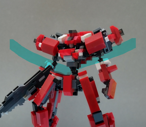 プチブロック ロボットビルダーズでロボットを作る④ （ダイソー