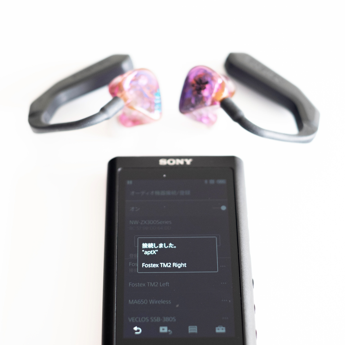 FOSTEX TM2 ワイヤレスイヤホン MMCX bluetooth TM2 True Wireless Stereo In-Ear System