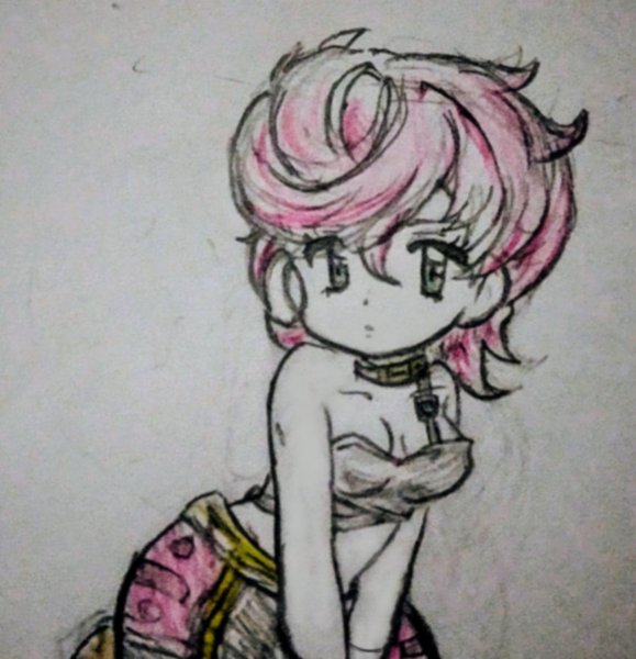 ジョジョの奇妙な冒険 落書き トリッシュ