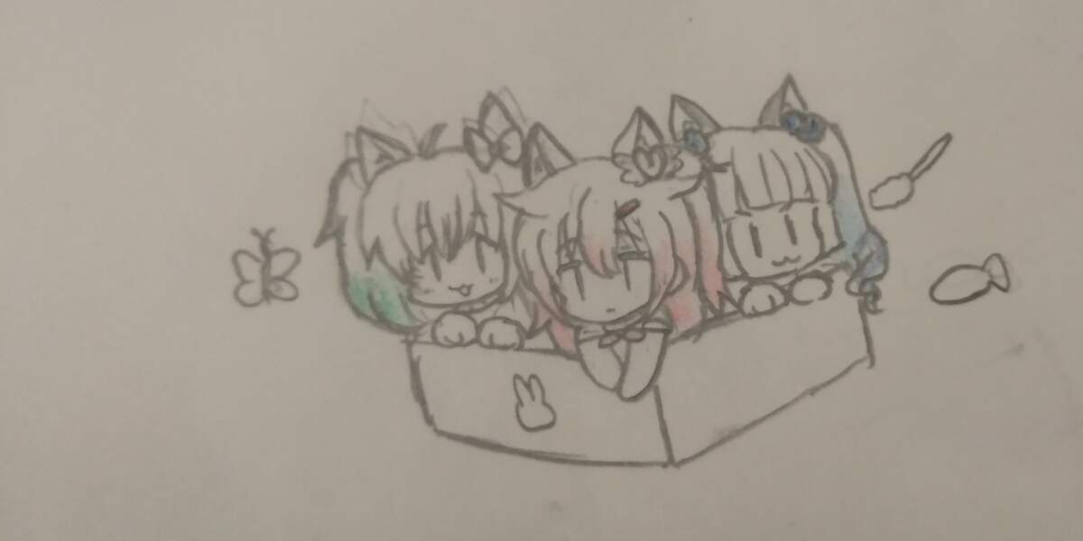 下絵 創作イラスト