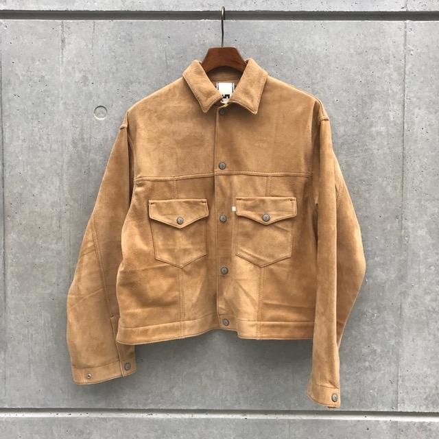 WESTOVERALLS スウェードシャツ WESTOVERALLS スウェードシャツ