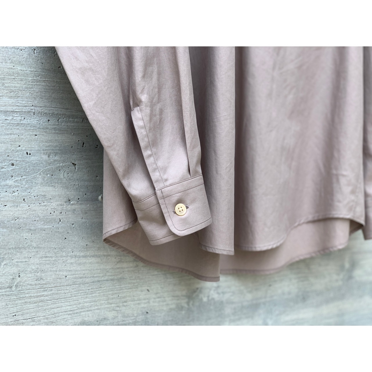 AURALEE 2020FW new arrival / WASHED FINK TWILL BIG SHIRTS