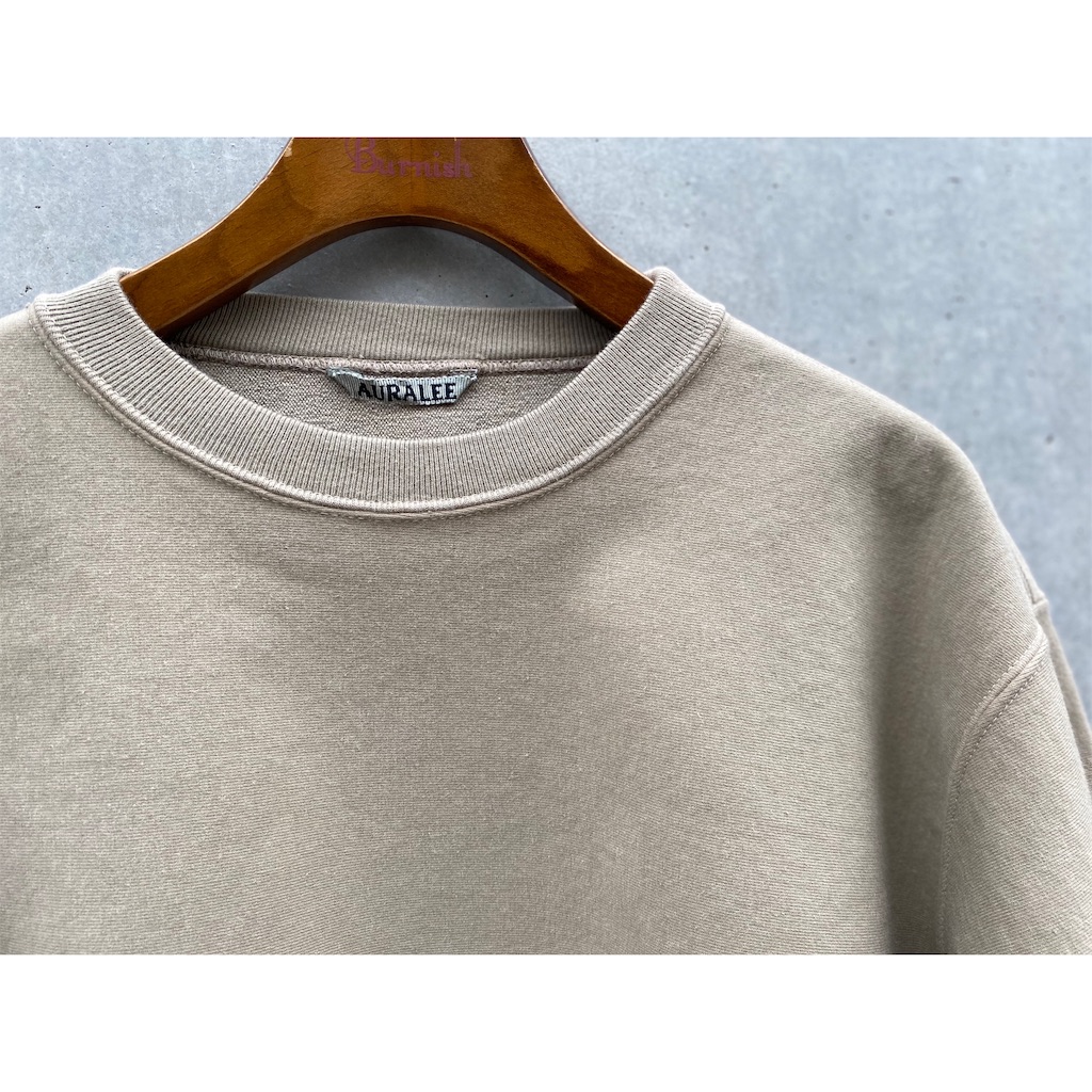 AURALEE／ SUPER MILLED SWEAT CUT-OFF PO AURALEE SUPER MILLED SWEAT CUT-OFF P/O | andPheb Staff Blog