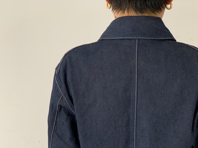 AURALEE / HARD TWIST LIGHT DENIM SHIRTS BLOUSON - Burnish SHOP BLOG