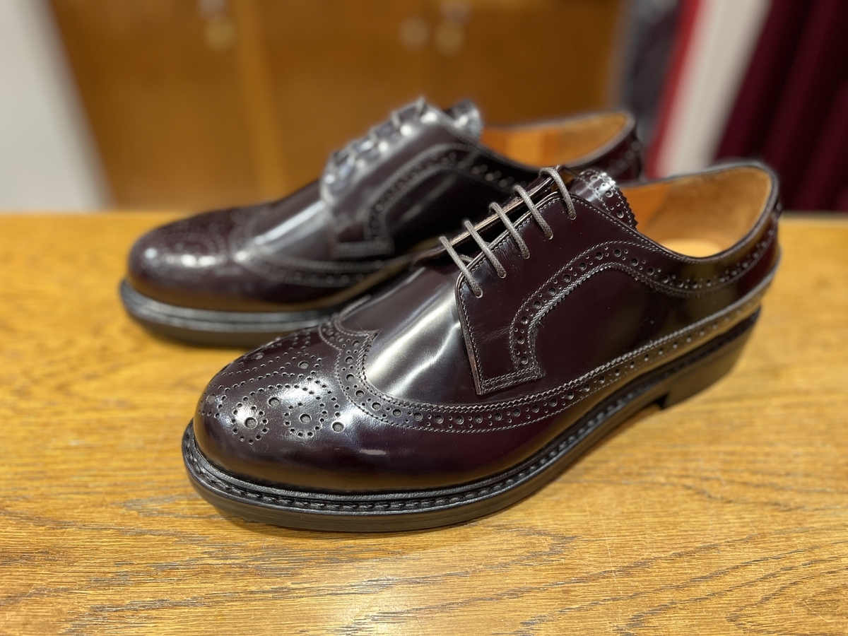 JalanSriwijaya ハイシャインレザーモデルの紹介です。 - SHOE LIBRARY