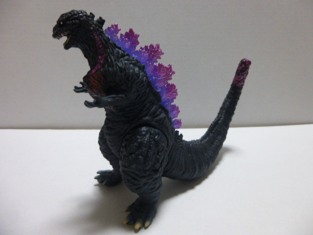 ゴジラ フィギュア 黒と紫 ゴジラ・ストア限定 マルサン ゴジラ（1999