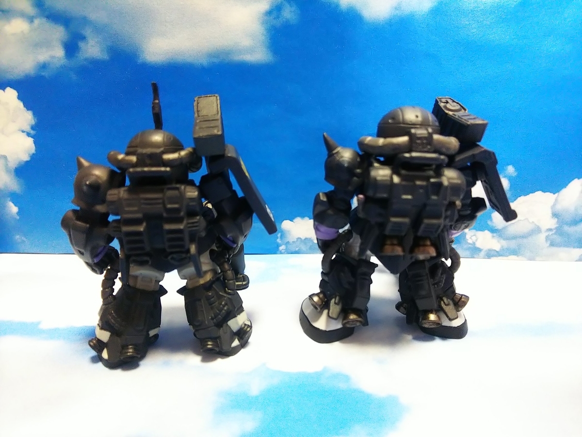 黒い三連星 高機動型ザクⅡ＆ドムセット レビュー ガンダム