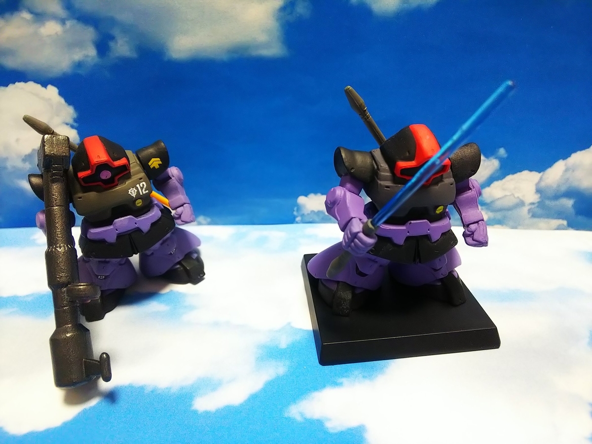 黒い三連星 高機動型ザクⅡ＆ドムセット レビュー ガンダム