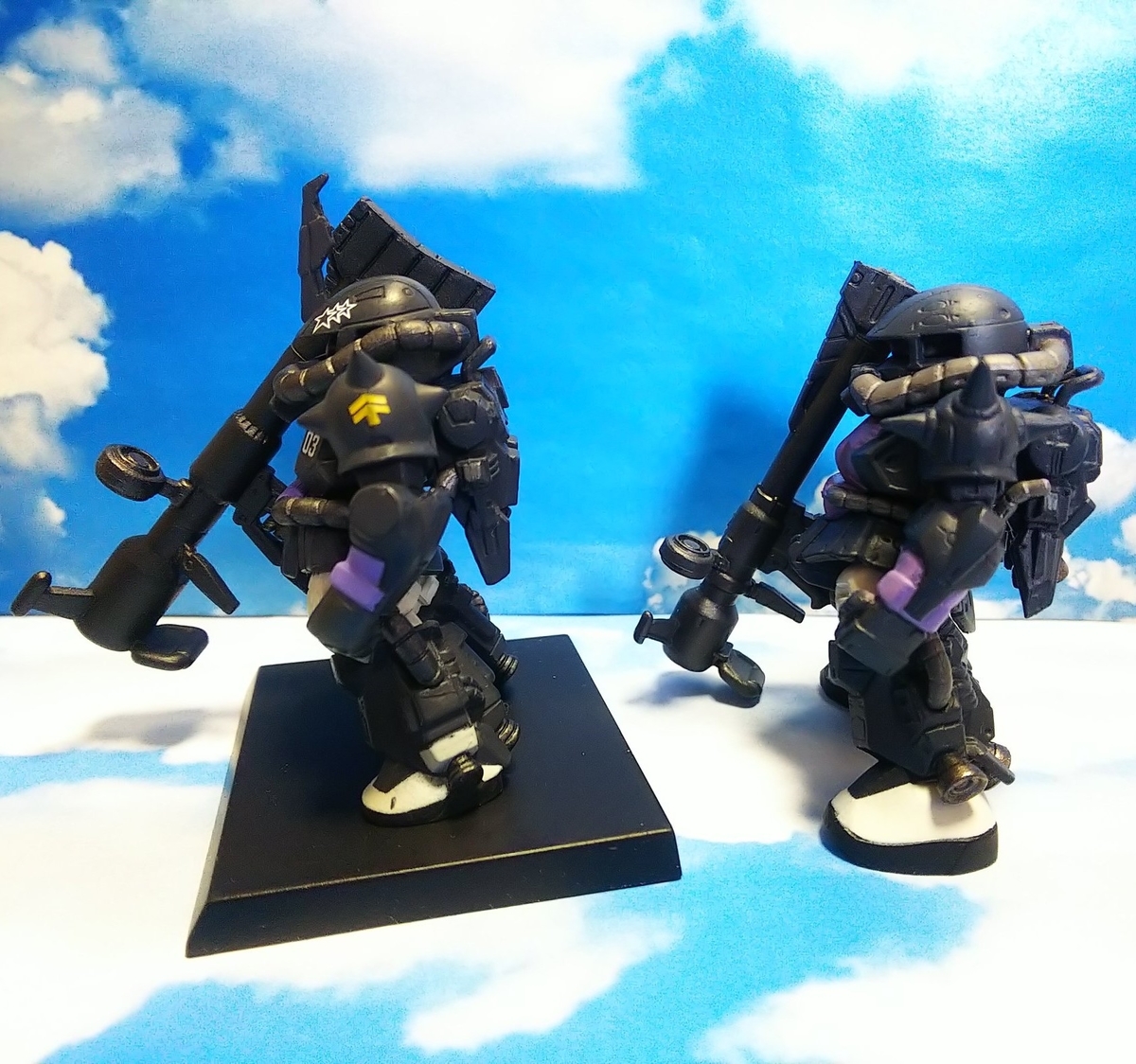 黒い三連星 高機動型ザクⅡ＆ドムセット レビュー ガンダム