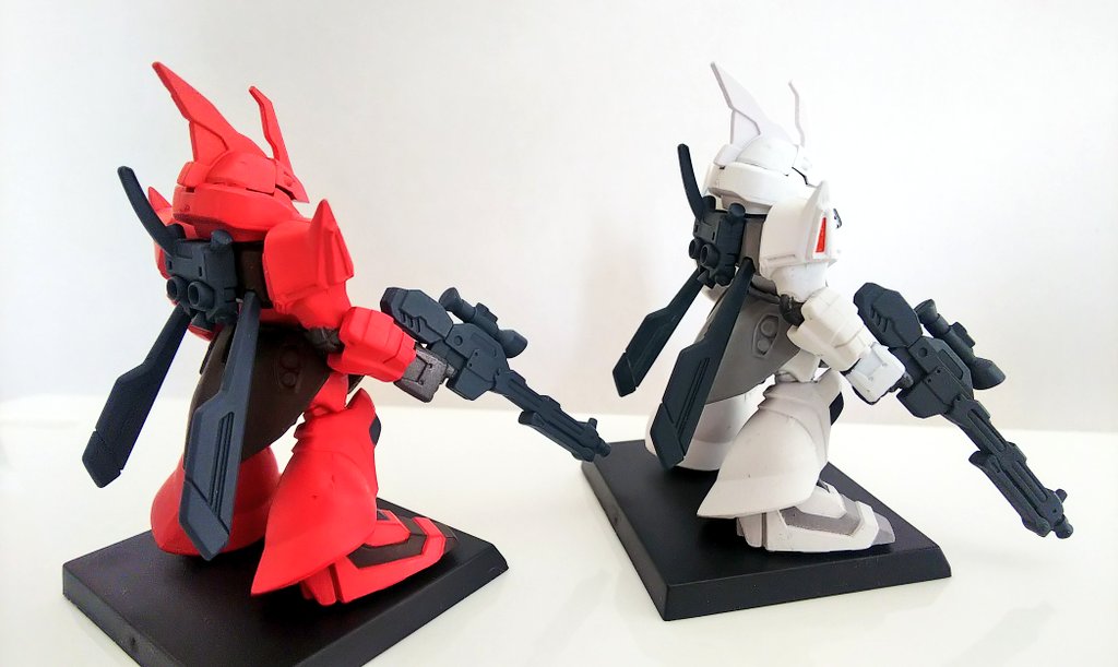 ガンダムコンバージ＃22レビュー（ジム、ザク改、ゲルググJの2種