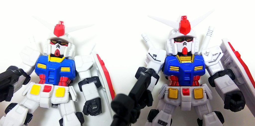 Amazon.com: Mobile Suit Gundam Mobile Suit Ensemble 01 Set