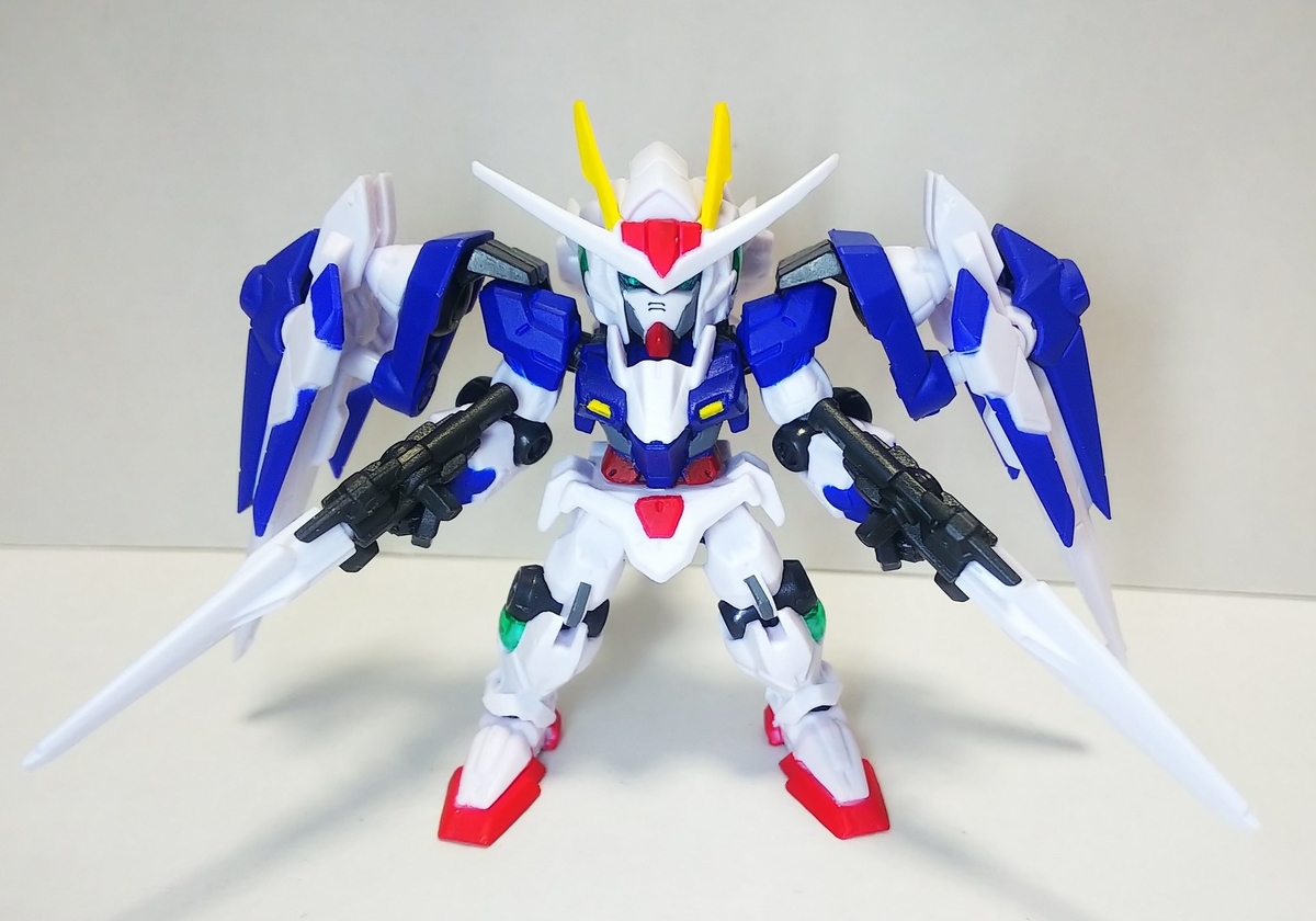 モビルスーツアンサンブル02再販レビュー ダブルオーガンダム+オー