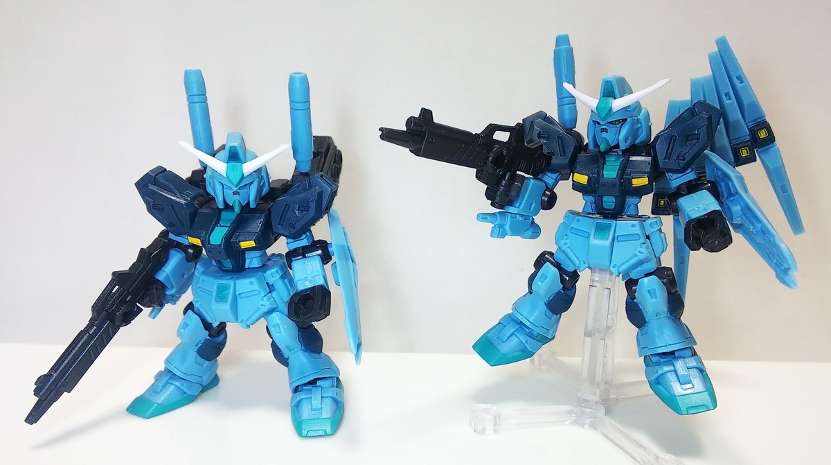 モビルスーツアンサンブル21 量産型νガンダム レビュー MOBILE SUIT