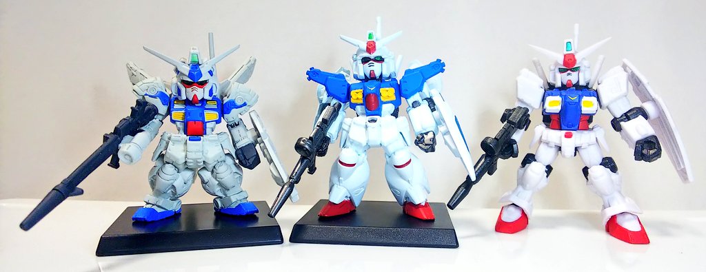 ガンダム　コンバージ　アンサンブル ガンダムコンバージ10周年#セレクション02 レビュー ガンダム試作1号機