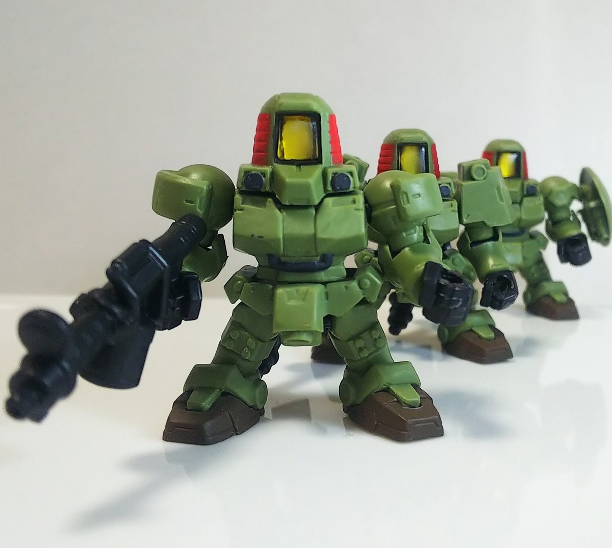 ガシャポン戦士f フォルテ 15のリーオーを追加で回したら計3機になりました レビューの追記です ガンダム ゲー難民のコンバージ収集ブログ アンサンブルも買ってます