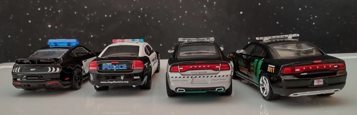 ワイルドスピードMEGA MAX パトカーレース原作再現（ダッジ