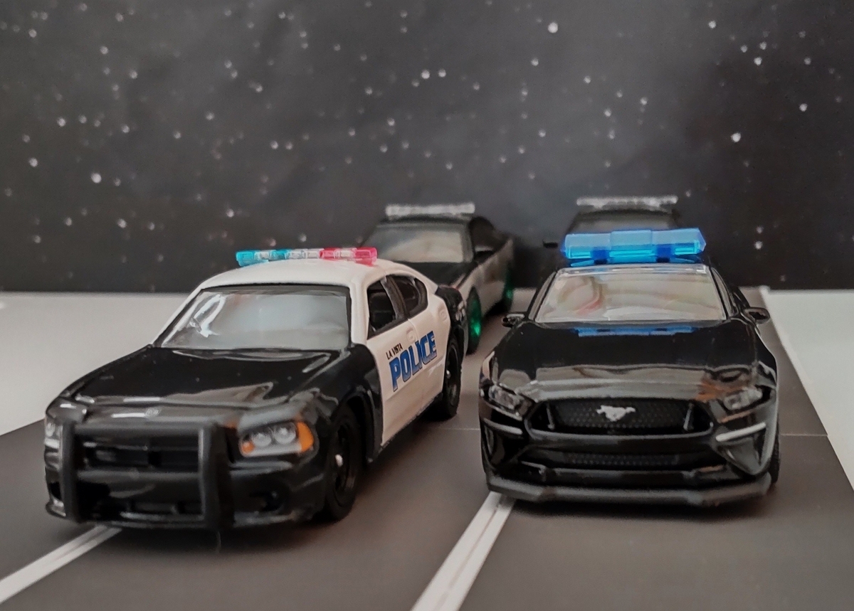 レーシングチャンピオン ワイルドスピード マイアミ市警察 ワイルドスピードMEGA MAX パトカーレース原作再現（ダッジ