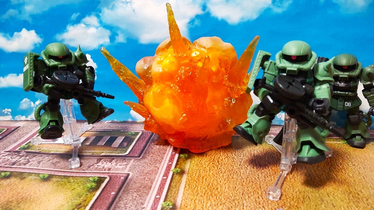 ガンダムメカのマゼラ・アタックとドップのレビューというか