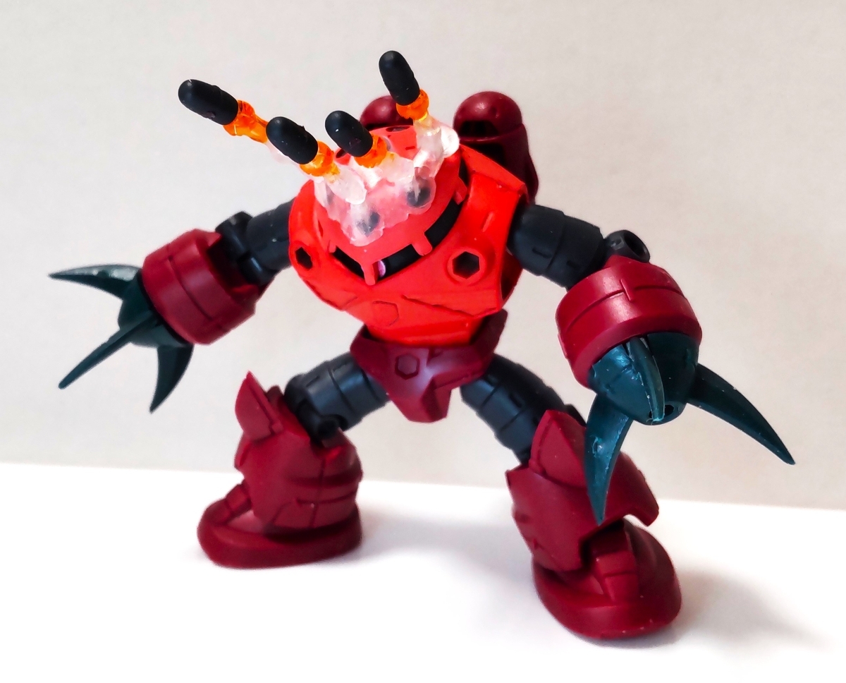 モビルスーツアンサンブル29 シャア専用ズゴック レビュー 原作再現