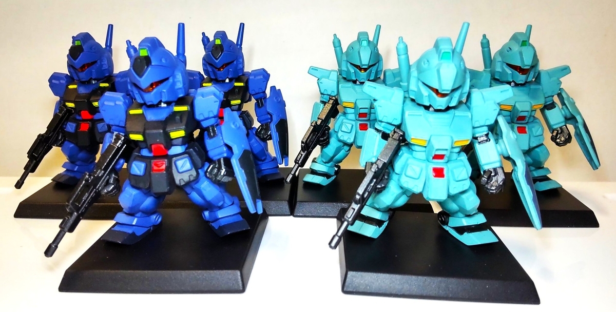 ガンダムコンバージ＃28 ジム・カスタム ジム・クゥエル レビュー