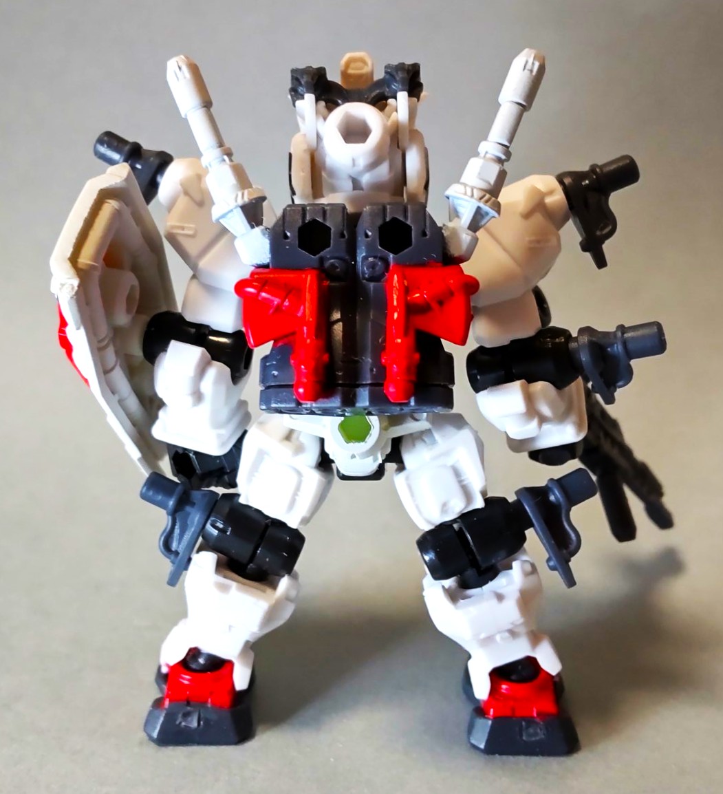 モビルスーツアンサンブル30 白いガンダム レビュー ジークアクス 原作