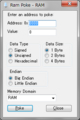 [game][bizhawk]BizHawk RAM Poke