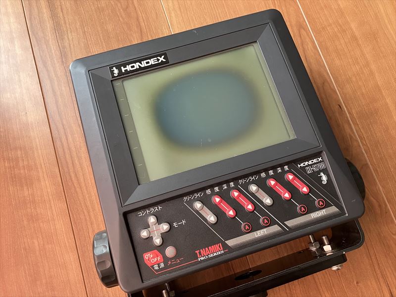 HONDEX ホンデックス 魚探 HE-5700 T.Namiki（HONDEX HE-5700並木 