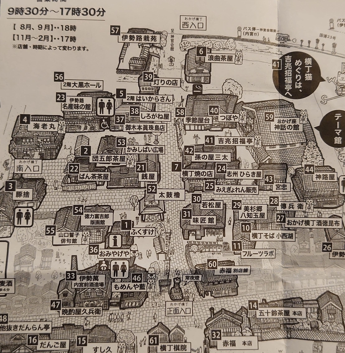 おかげ横丁 うどんや ふくすけ の伊勢うどんを食べた感想 大阪グルメを求めて 近畿旅紀行 おかげ横丁 うどんや ふくすけ の伊勢うどんを食べた感想 大阪グルメを求めて 近畿旅紀行