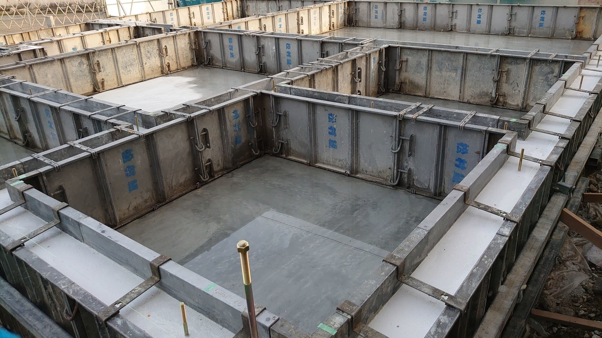 仮枠外しと基礎完了 泉北ホーム基礎工事 着工28日目 泉北ホームで家づくり Goseのマイホーム建築ブログ