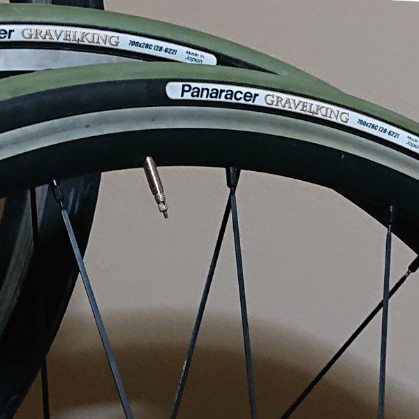 GIANT『ESCAPE』700cホイール前後…コンチタイヤ700×28C付き