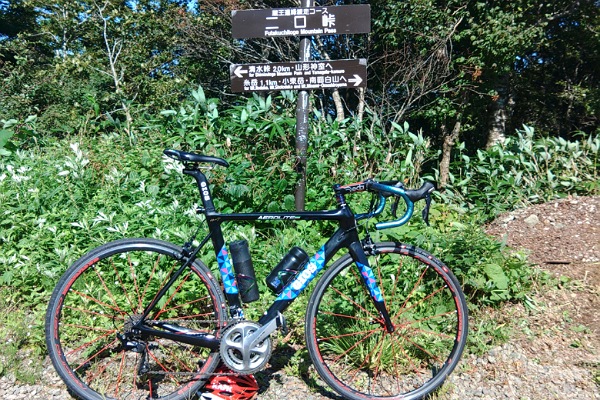 自転車（ロードバイク）で、宮城の秘境「二口峠（二口林道）」に行って