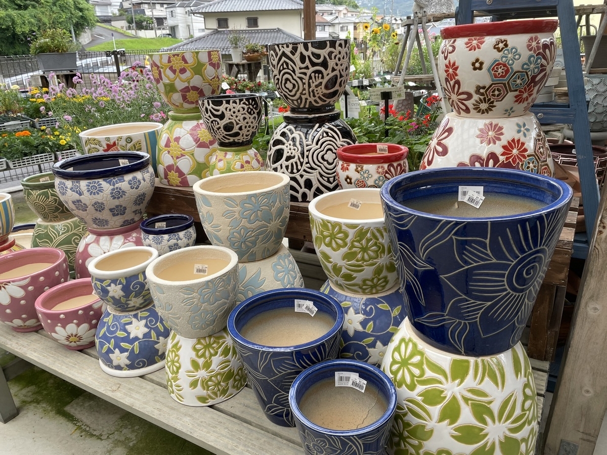 おすすめ商品〜7月2日！カラフルな植木鉢が再入荷しました♪(*^_