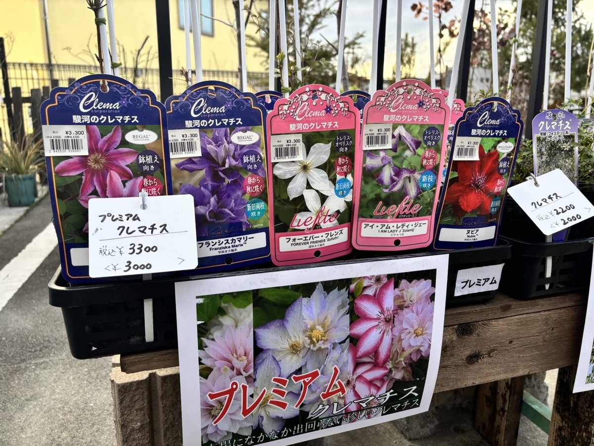 クレマチスの約90種が入荷！お早めに♪ #クレマチス - GP-Yamacho