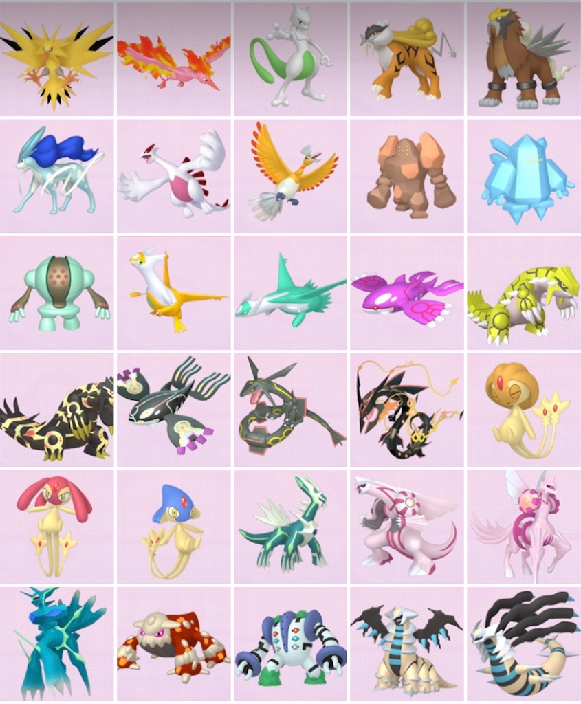 伝説ポケモンの色厳選について 難易度 入手方法など Gsmobaの日記