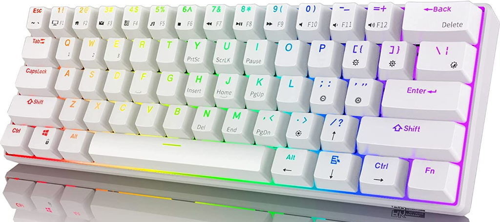 Royal Kludge RK61 RGB RGBになって使用変更されたメカニカル