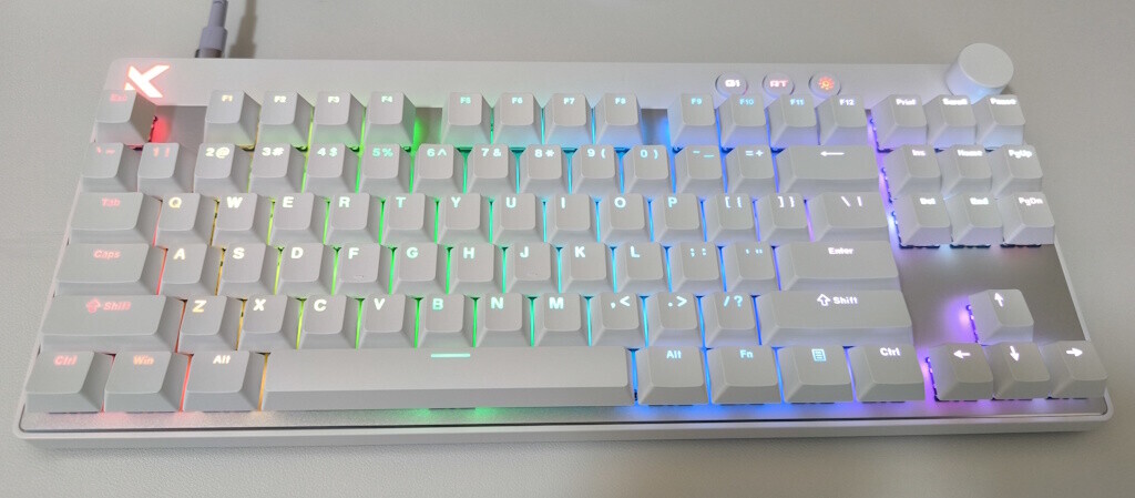 キーボード Mchose mix87 Super Competitive rt 0.001 MCHOSE Mix 87 Hall Effect Magnetic Switch Gaming Keyboard