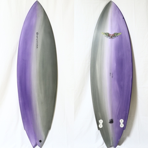 ツインフィッシュ仕上がり | ON surfboards factry