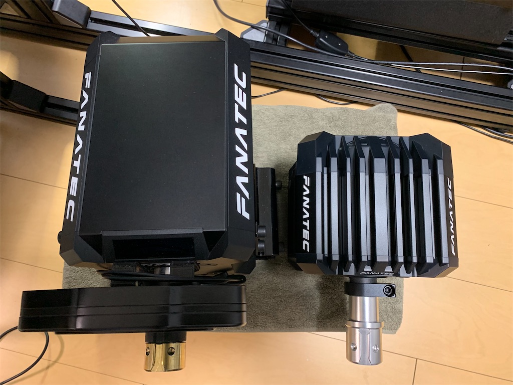 FANATEC DD1 PS対応モデル ＋QR2ベースサイド 耐難い