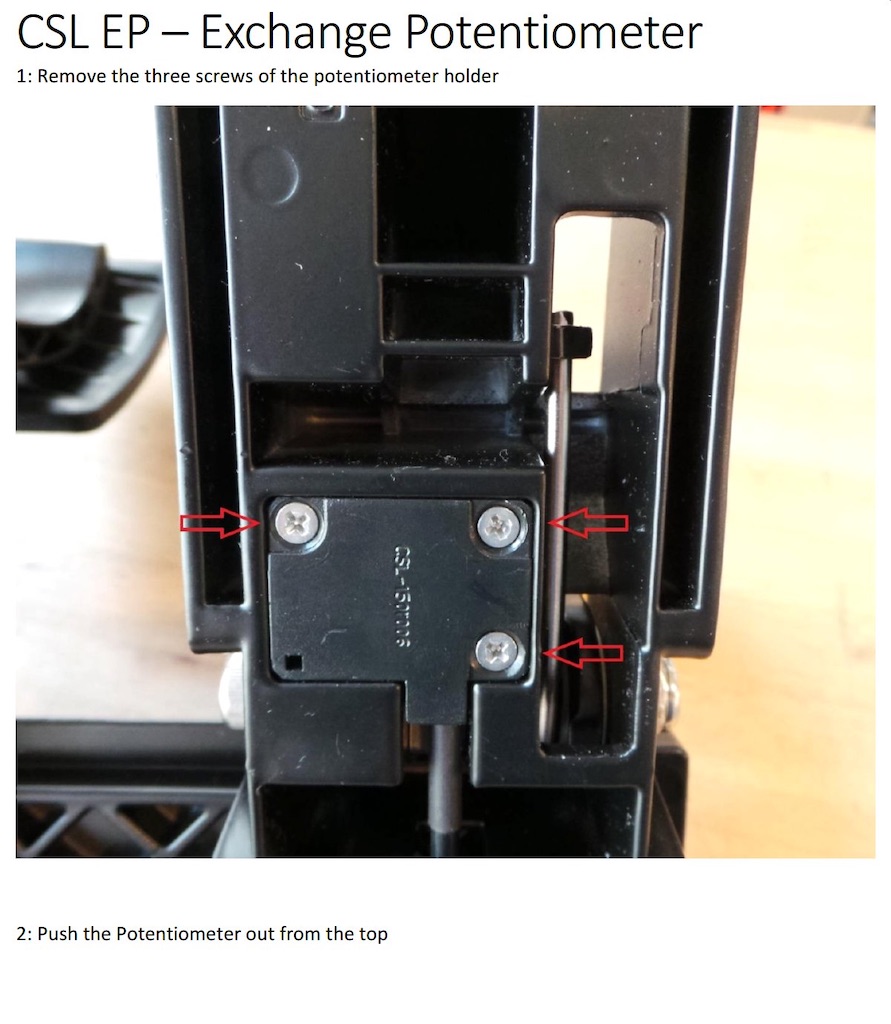 あのカッチカチを何とかしたい🥺/FANATEC CSLペダルブレーキ用
