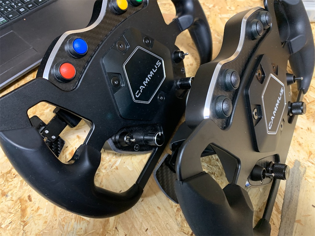 CAMMUS GTSステアリングホイールがマイナーチェンジしたゾ