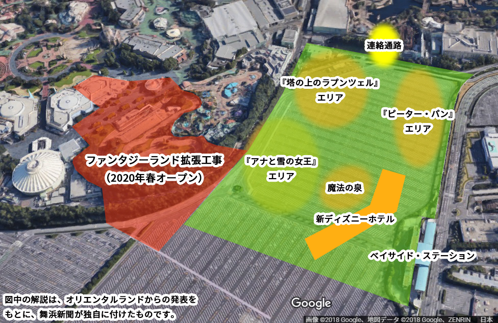 ついに発表！TDS大規模拡張プロジェクトに透ける、オリエンタルランド