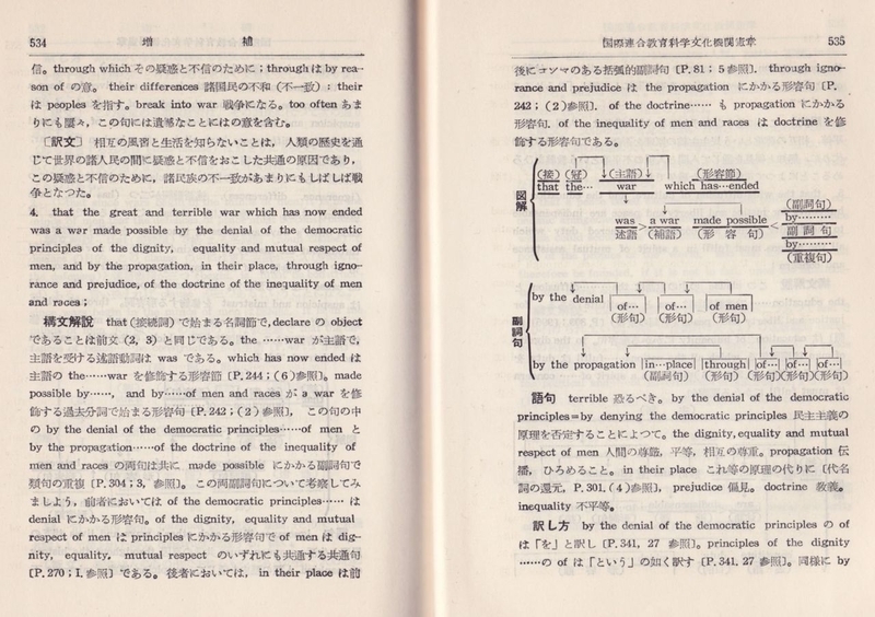 懐かしの英語参考書（31）小野圭次郎の英文解釈（5） - 希望の英語