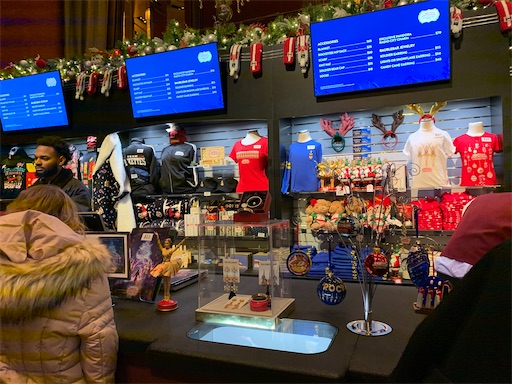 ラジオシティのお土産コーナー
